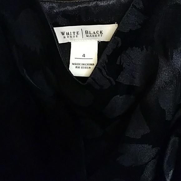 White House Black Market Silk Dress - Picture 4 of 8